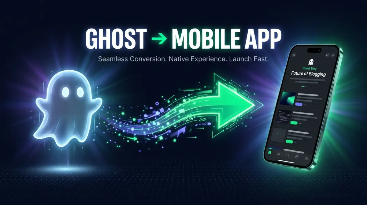 Convert Your Ghost Blog into a Mobile App — No Coding Required