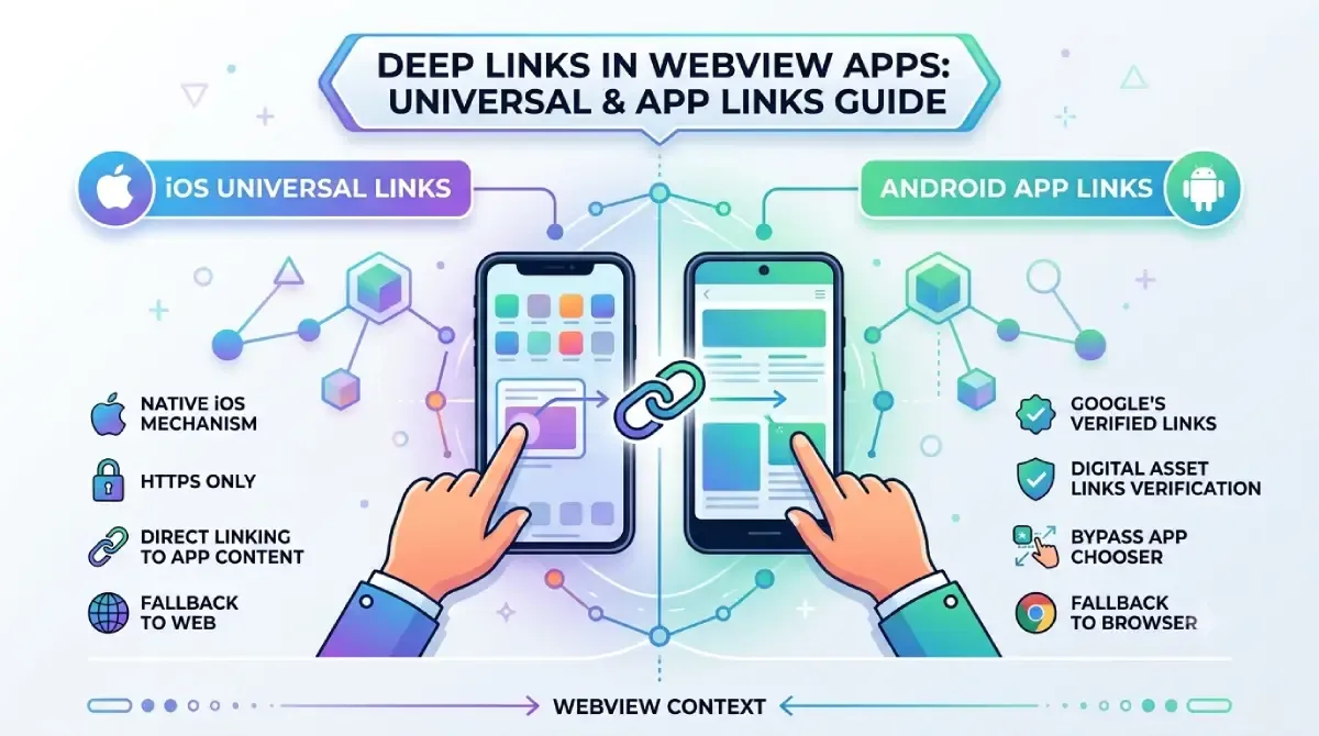 Deep Links in WebView Android & iOS: Complete Guide