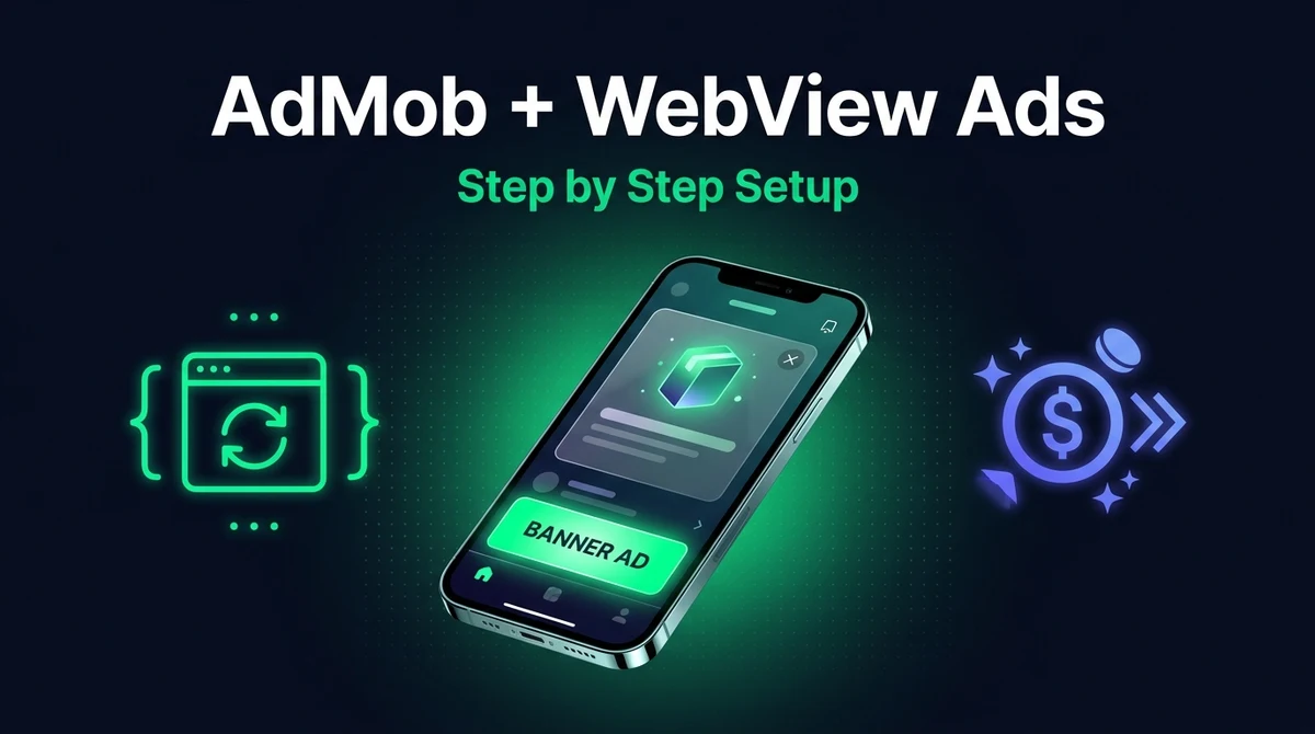 How to Add AdMob Ads to a WebView App (Step by Step, 2026)