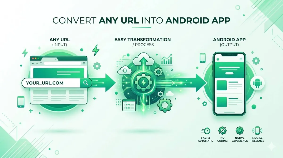 How to Convert Any URL into an Android App Without Coding
