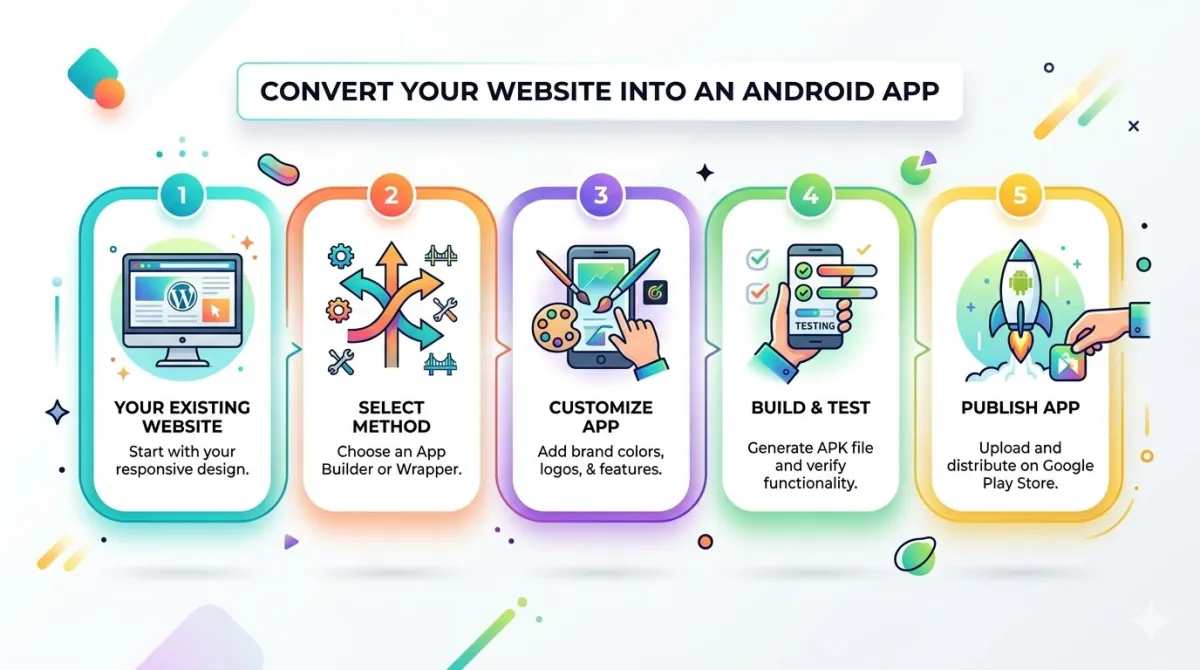 Website to Android App Guide