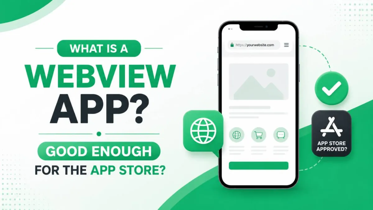 What Is a WebView App? How to Make It Good Enough for the App Store (2026)